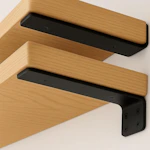 Floating Shelf Bracket 6-Pack