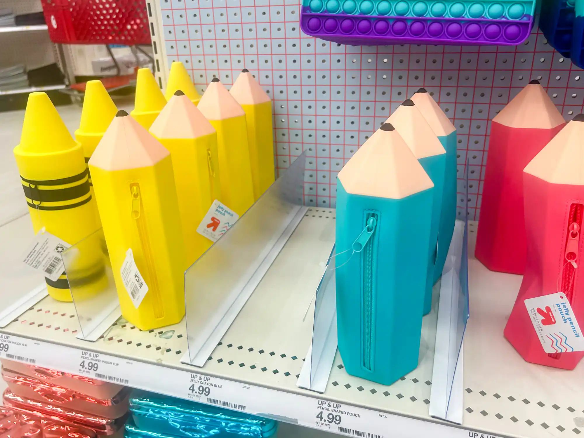 Yellow Pencil Container Target Target Back to School Finds: $3 Storage Bins, $5 Pop Fidget Pouches ...