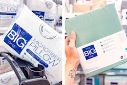 The Big One Bedding Feature Image Sheets and Pillows KCL in store