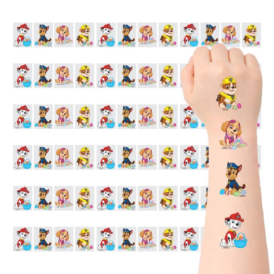 Easter Paw Patrol Tattoos