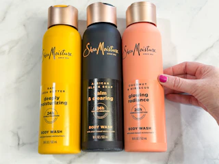 three SheaMoisture Body Washes