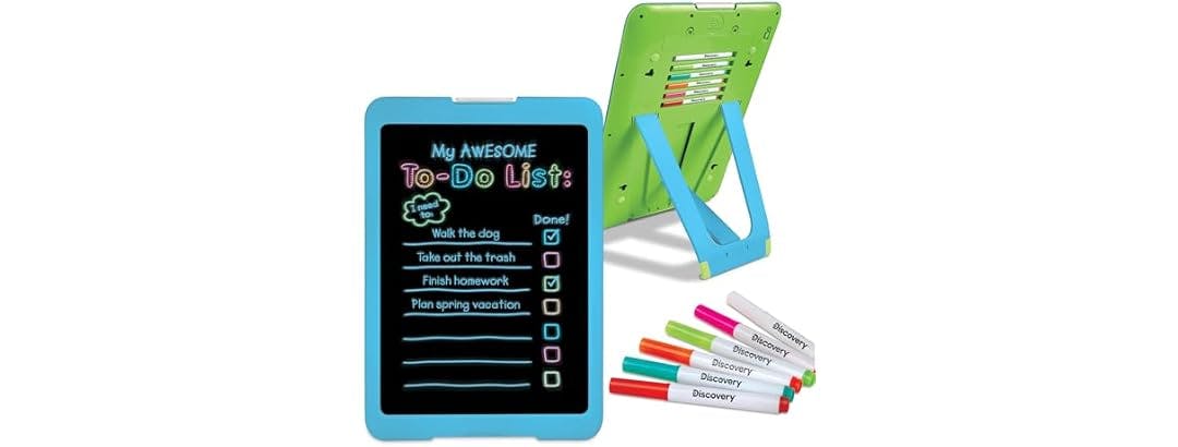 Neon Glow Drawing Easel