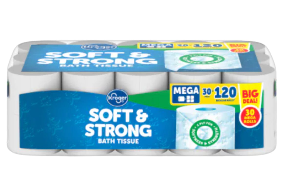 2 Kroger Toilet Paper Packs