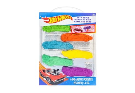 Hot Wheels Bath Bomb 6-Pack