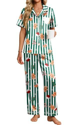 Ekouaer Women's Pajama Set
