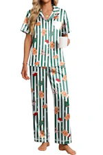 Ekouaer Women's Pajama Set