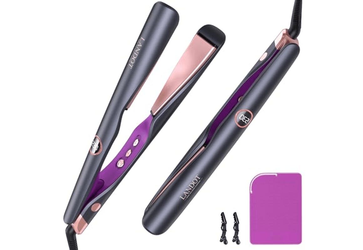 2-in-1 Hair Straightener and Curler
