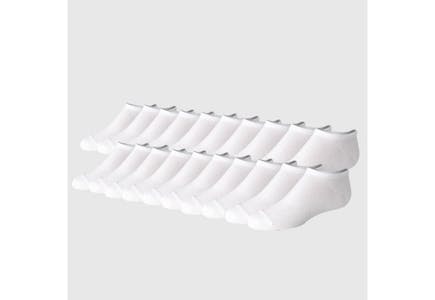 Hanes Kids' No-Show Socks Set