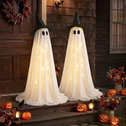 Halloween Light Up Ghost Decor