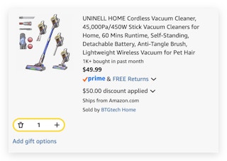 UNINELL HOME Cordless Vacuum Cleaner
