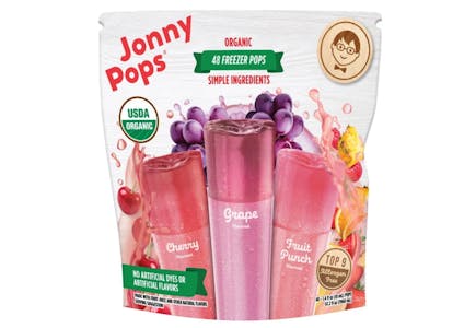 Jonny Pops Freezer Pops 48-Pack