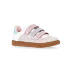 Kids' Triple Strap Mesh Sneakers