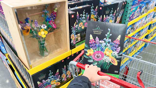 Lego Wildflowers Bouquet Building Set, Only $48 on Amazon card image