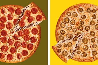 little caesar's one topping pizzas