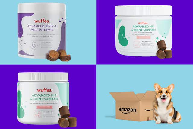 Wuffes Dog Supplements, as Low as $13.62 for Amazon Pet Day card image