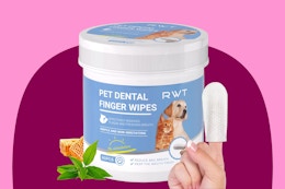 B0FSK71LN9 Pet Dental Wipes