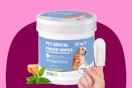 B0FSK71LN9 Pet Dental Wipes