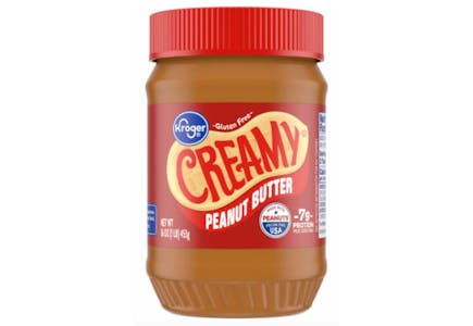 Kroger Peanut Butter Jar