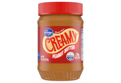 Kroger Peanut Butter Jar
