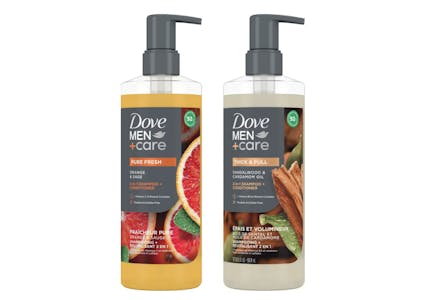 2 Dove Men+Care Hair Care