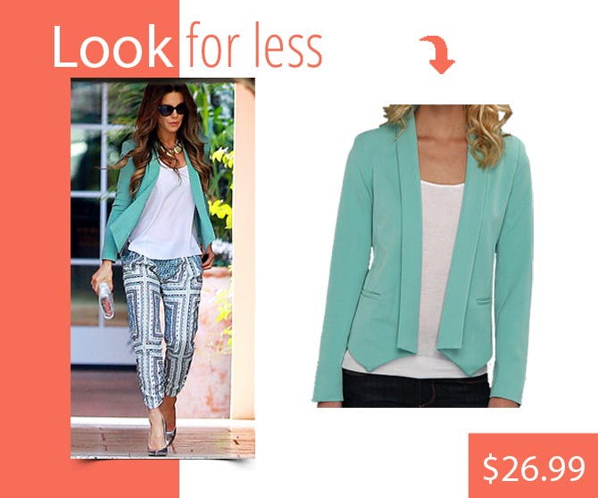 Get Kate Beckinsale's Mint Blazer for Just $26.99!