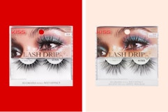 kiss lashes on a grid