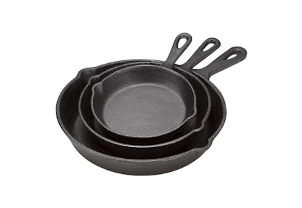 Cooks Cast Iron Pan Set