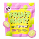 Fruit Riot Sour Candy Grapes