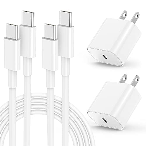 USB-C Fast Charger & Cable 2-Pack