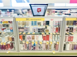 fragrance counter in walgreens