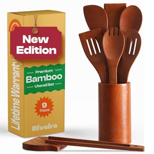 Bamboo Cooking Utensil Set