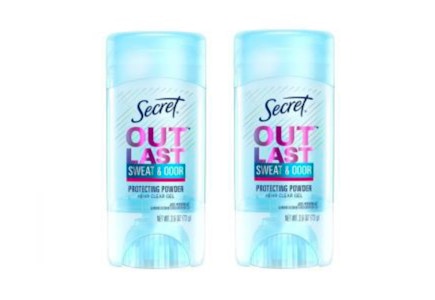 2 Secret Deodorants