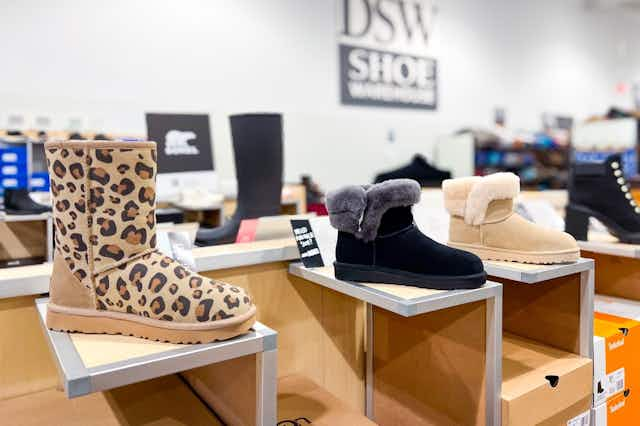 Ugg Shoe Clearance at DSW: $70 Slippers, $80 Boots, and More card image