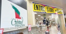 christmas tree shops entire store on sale sign