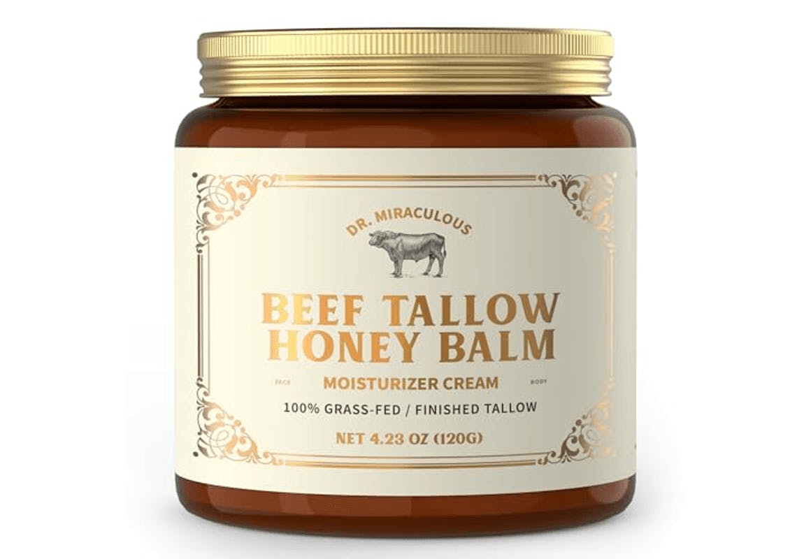 Beef Tallow and Honey Balm