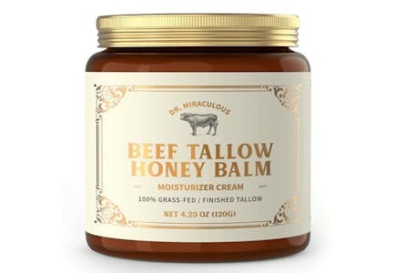 Beef Tallow and Honey Balm
