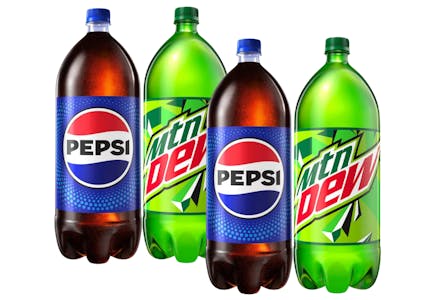 4 Pepsi or Mtn Dew