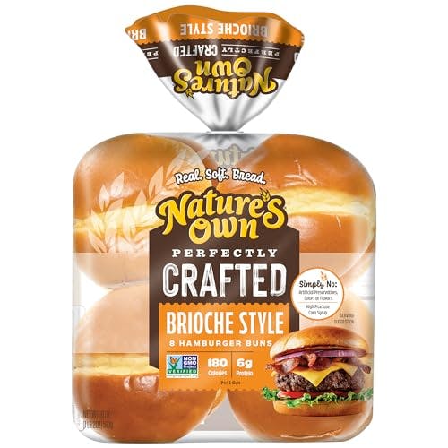 Nature's Own Brioche Hamburger Buns