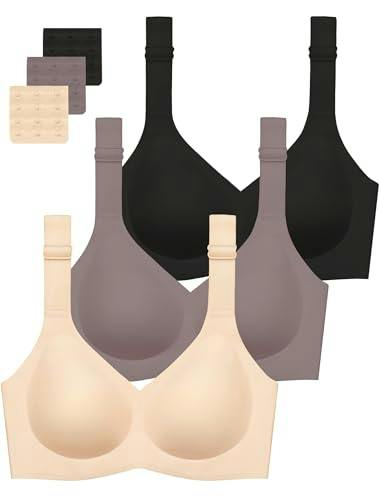 Jelly Wireless Bras 3-Pack