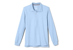 Long-Sleeve Uniform Polo Shirt