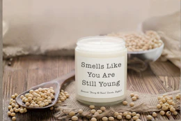 Lavender Scented Candle