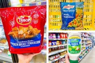 dollar general tyson, hidden valley, birds eye 3-photo collage