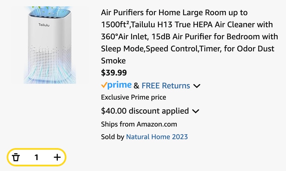 air purifier