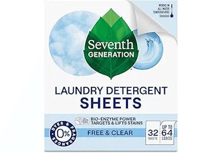 Seventh Generation Detergent Sheets