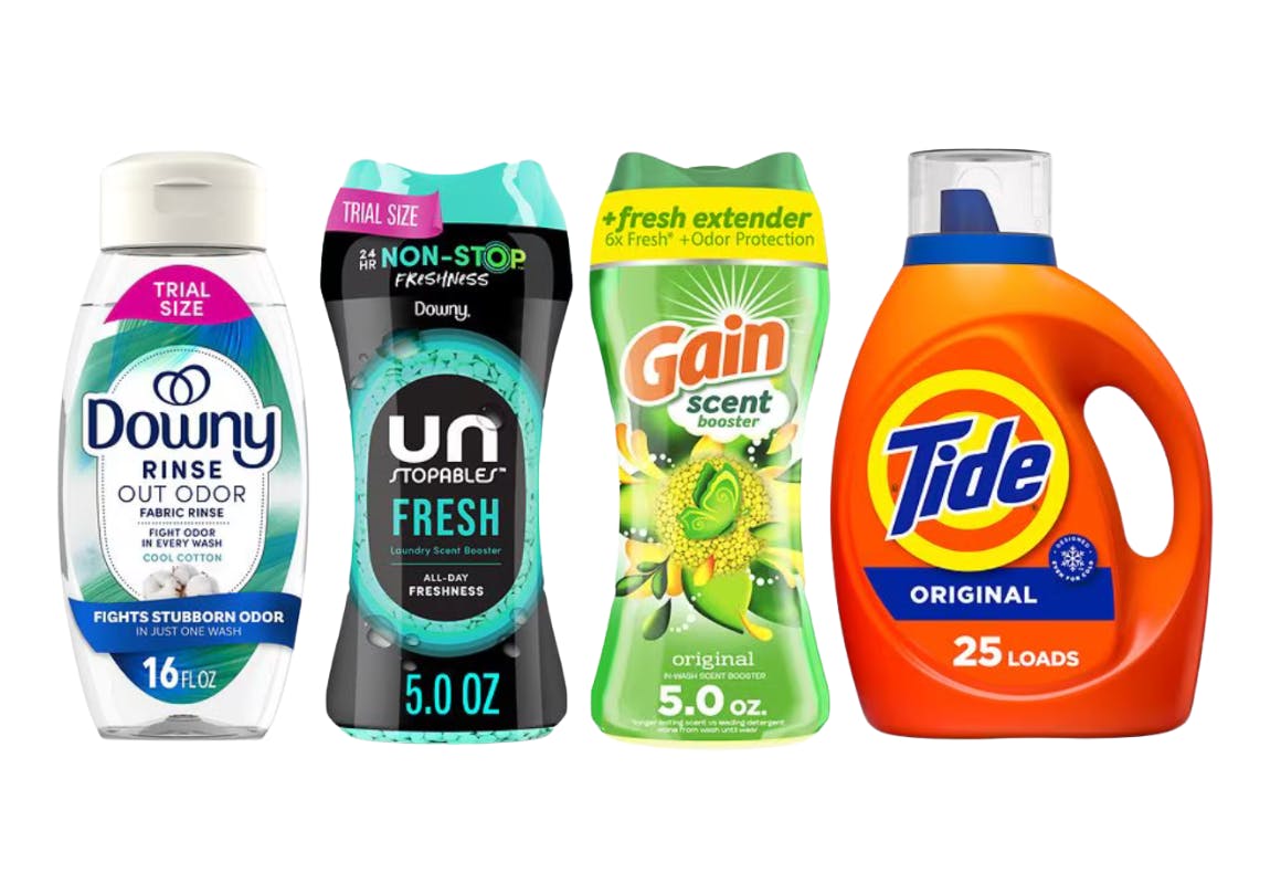 4 P&G Laundry Products