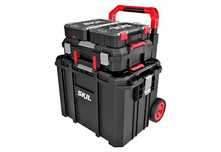 Skil Rolling Tool Organizer Box