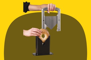 Bagel Guillotine Slicer