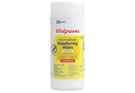 Walgreens Disinfecting Wipes