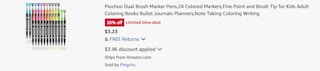 Amazon Amazon Dual-Brush Markers 2025 2