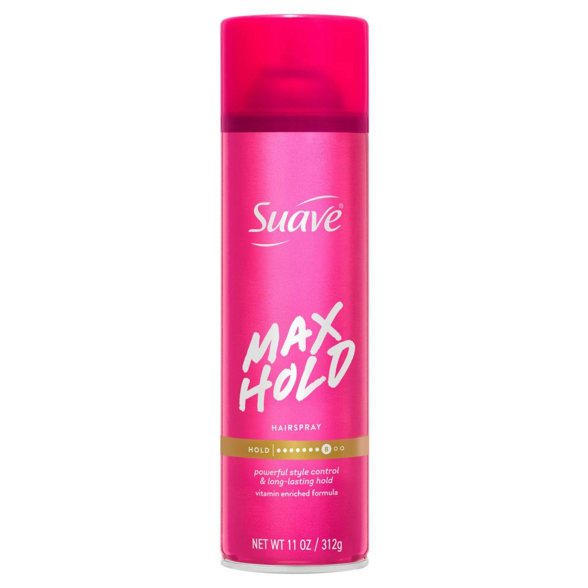 3 Suave Max Hold Hairsprays